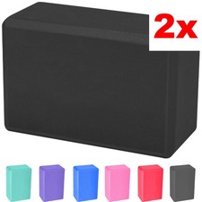 2 x Yoga Block Pilates Foam