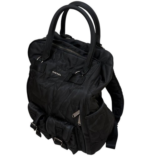 Diesel quilted nylon backpack - diesel,