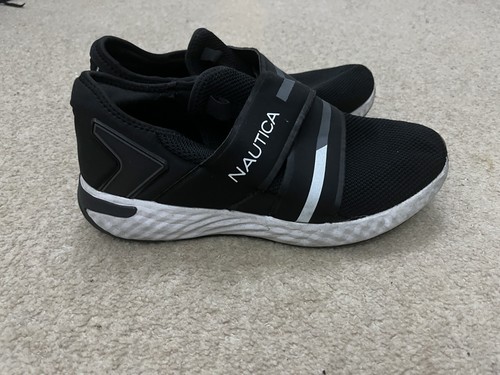 Nautica mens black mesh low - mesh,