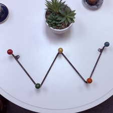 Vintage Sputnik Atomic Zig Zag