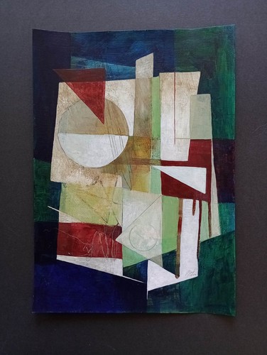 Original abstract cubist - abstract,
