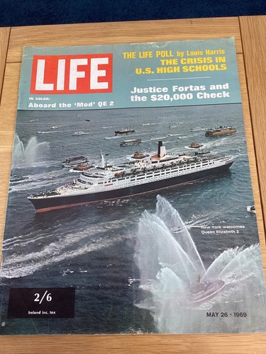 Life magazine aboard the mod - aboard,