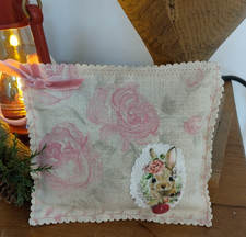 Vintage Floral Rabbit /Kate