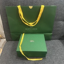 Goyard Luxury Gift Box & Bag with Ribbon and Tissue – Authentic Brand Packaging