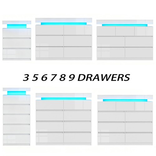 White chest drawer - chest,