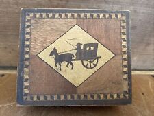 Small Vintage Inlaid Wood