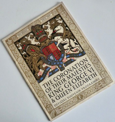 Rare souvenir programme 1937 - -,
