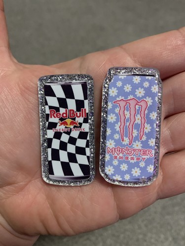 Red bull and monster energy - red,