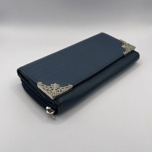 Navy blue faux - navy,