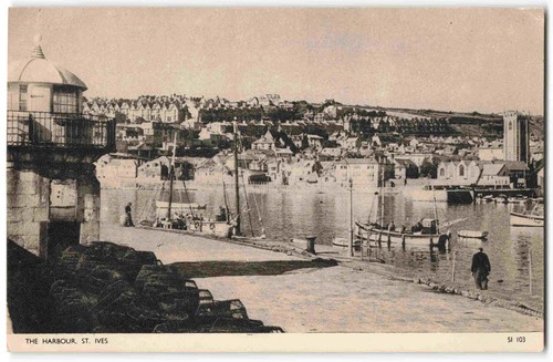 Ives cornwall harbour - st,
