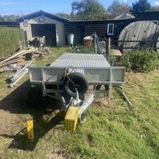 Ifor Williams 16ft. flatbed trailer LM166G