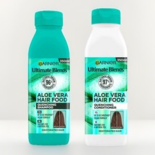 Garnier Hair Food Aloe Vera Shampoo And Conditioner Set 350ml Ultimate Blends