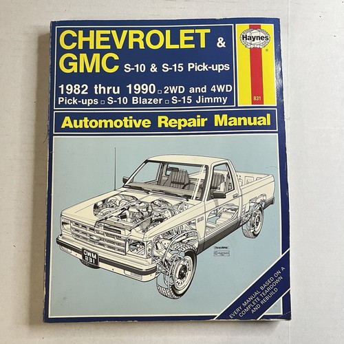 Haynes repair manual 831 - haynes,