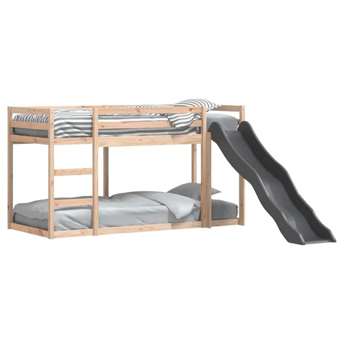 Bunk bed with - bed, ladder