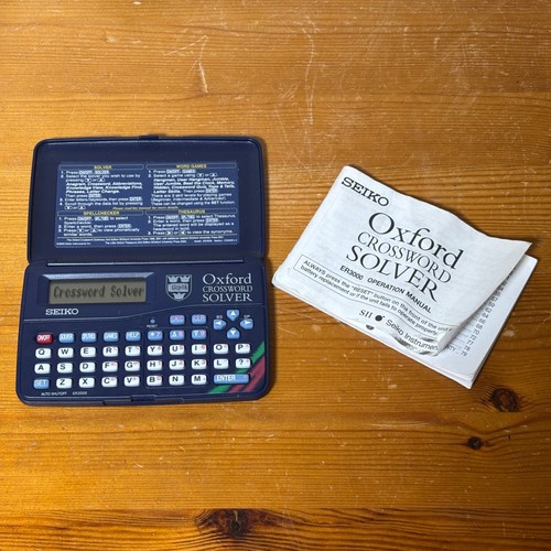 Seiko er3000 oxford crossword - seiko,