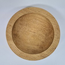 Spalted Sycamore Turned Wooden Bowl 20.5cm N. Sommers Collection