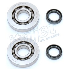 Italjet Dragster Gilera Runner 125/180 2T Piaggio Engine Crank Bearing Seal Kit
