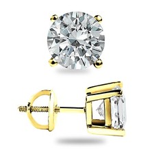 1.0 Ct Round GRA Moissanite