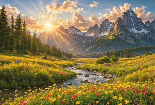 Stunning flower meadow floral - stunning,