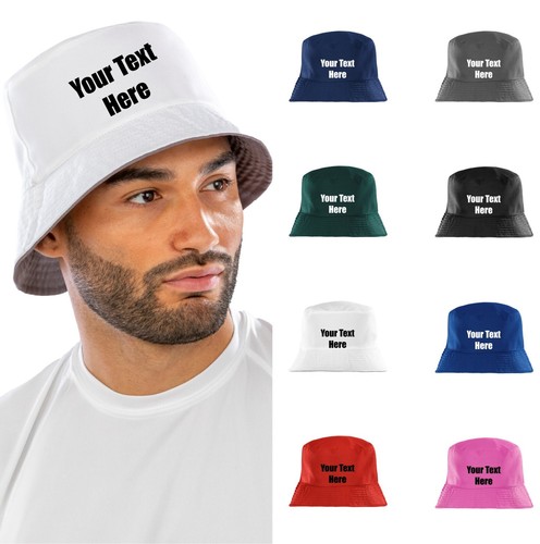 Personalised bucket hat