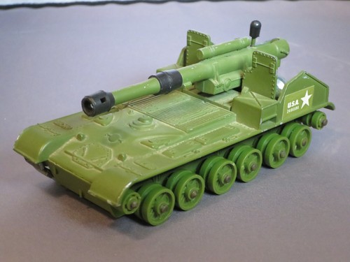 Dinky 155mm mobile gun usa - dinky,