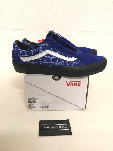 Vans supreme old skool - x,