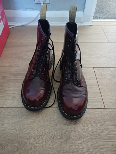 Vegan martens cherry - martens, red