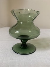 VICTORIAN HAND BLOWN GREEN