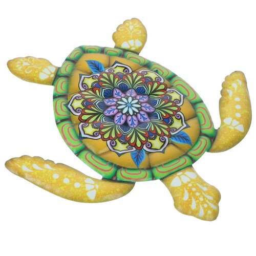 Metal turtle ornament home - turtle,
