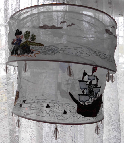 Set pirate lampshade - set,