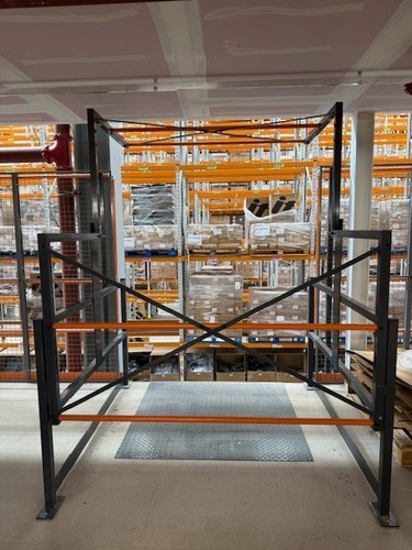 Used mezzanine floor - used, pallet