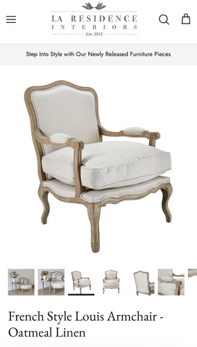 French occasional armchair - occasional,