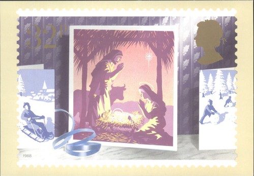 1988 royal mail christmas - royal,