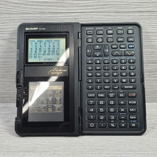 Vintage Sharp IQ-7000 Electronic Organiser + New Battery (Tested/Working)