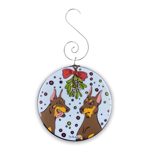 Brown doberman pinscher dog - doberman,