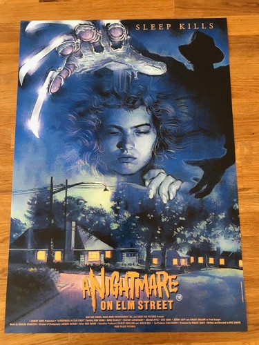 Movie poster nightmare on - nightmare,
