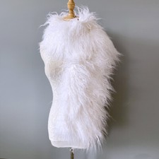 Women Faux Mongolian Fur Scarf