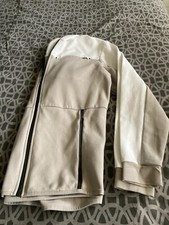 Zara Mens White/Grey Hooded