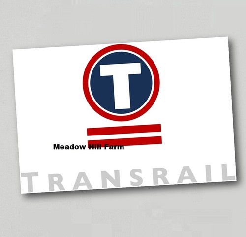 Fridge magnet transrail logo - magnet,