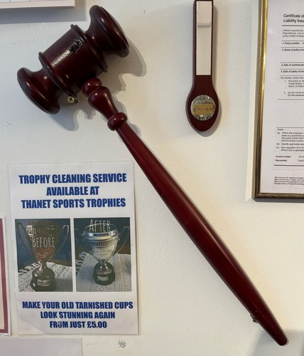 Masonic wooden gavel foot - masonic,