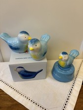 Cath Kidston Garden Birds Salt Pepper & Timer New