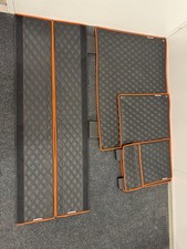 Orange/black Complete Horse