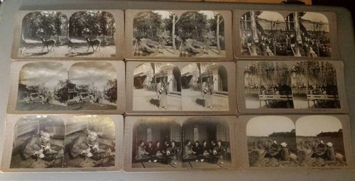 Stereoscope cards japan - 18, of