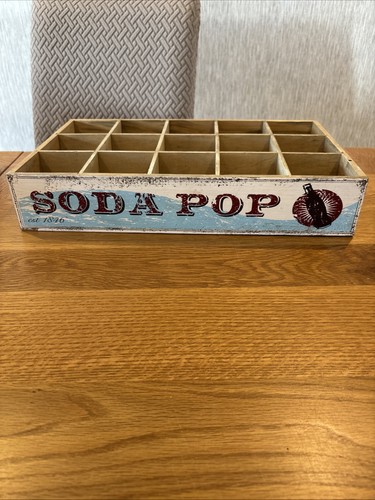 Vintage style sode pop wooden - pop,
