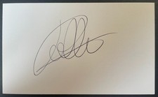 John Higgins Signed Autograph