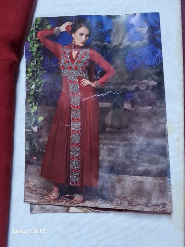 Burgundy stunning silver asian - burgundy,