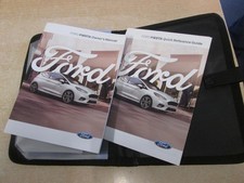 17-24 FORD FIESTA OWNERS HANDBOOK MANUAL PACK AND WALLET 2017 GENUINE