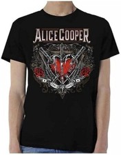 Alice Cooper Old Black Eyes Wiltern 2019 Tour Poster Heart Graphic T-Shirt