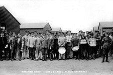 xds-29 Yorks & Lancs Ration Carriers, Wareham Military Camp, Dorset. Photo