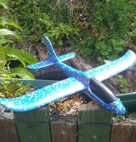Large foam glider airplane - glider, for